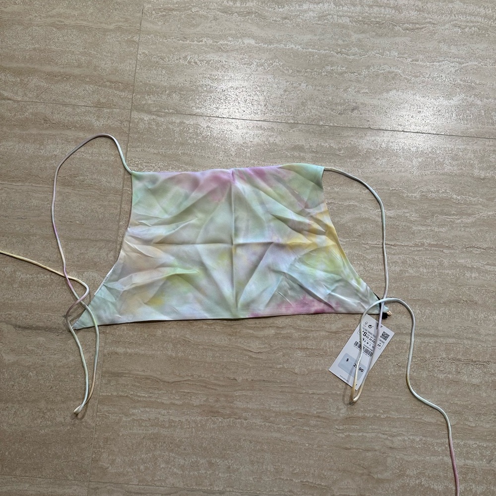 Zara tie dye tank nwt